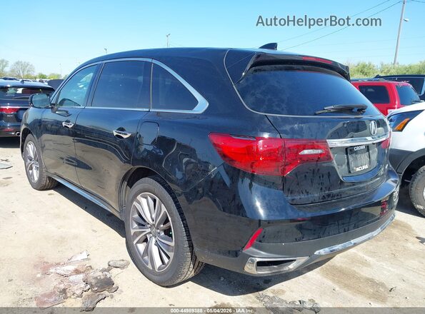 5J8YD4H52JL017446 2018 ACURA MDX Черный Задняя левая четверть