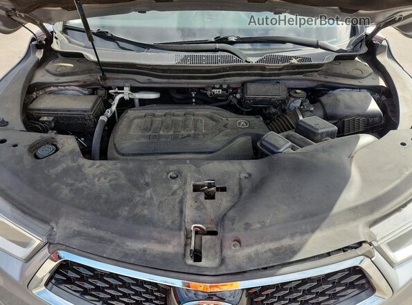 5J8YD4H54LL034459 2020 ACURA MDX Серебряный Вид задней части салона