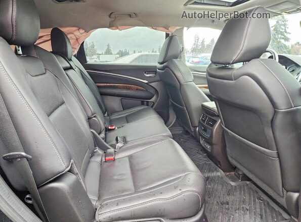 5J8YD4H57LL005179 2020 ACURA MDX Черный Вид задней части салона
