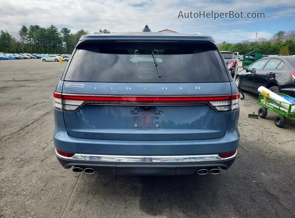 5LM5J6XC2SGL26536 2025 LINCOLN AVIATOR Синий Вид сзади