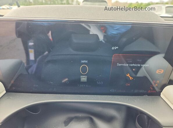5LM5J6XC2SGL26536 2025 LINCOLN AVIATOR Синий Вид щитка приборов