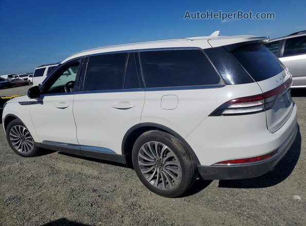 5LM5J7WC0LGL29489 2020 LINCOLN AVIATOR Белый Задняя левая четверть