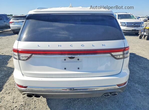 5LM5J7WC0LGL29489 2020 LINCOLN AVIATOR Белый Вид сзади