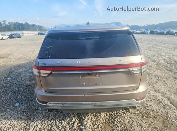 5LM5J7WC6LGL16651 2020 LINCOLN AVIATOR Gray Rear view