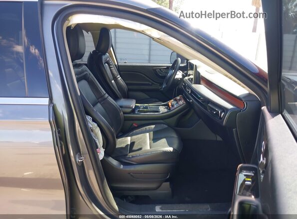 5LM5J7WC9MGL03829 2021 LINCOLN AVIATOR Серый Вид салона спереди