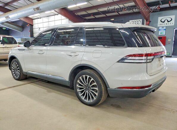 5LM5J7XC0LGL22430 2020 LINCOLN AVIATOR Желто-коричневый Задняя левая четверть