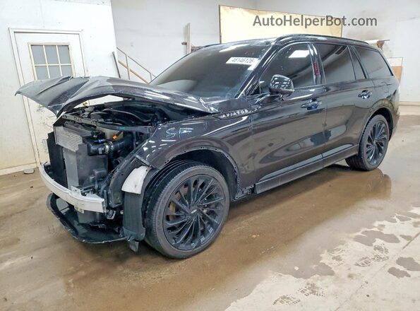 5LM5J7XC0RGL05698 2024 LINCOLN AVIATOR Черный Передняя левая четверть
