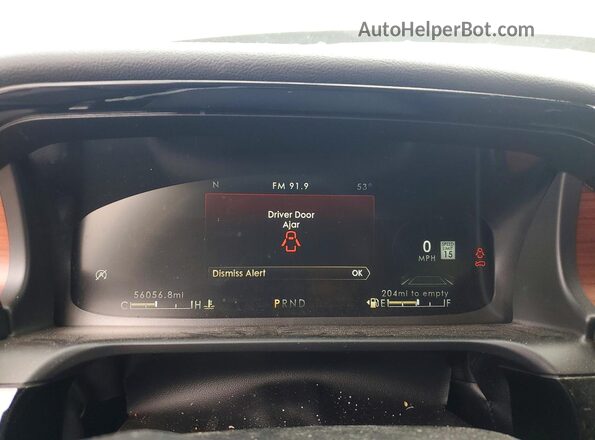 5LM5J7XC1MGL03175 2021 LINCOLN AVIATOR Silver Instrument cluster view