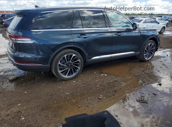 5LM5J7XC1PGL06503 2023 LINCOLN AVIATOR Синий Задняя правая четверть