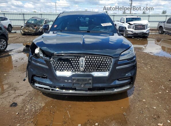 5LM5J7XC1PGL06503 2023 LINCOLN AVIATOR Синий Вид спереди