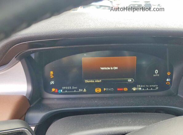 5LM5J7XC1PGL06503 2023 LINCOLN AVIATOR Синий Вид щитка приборов