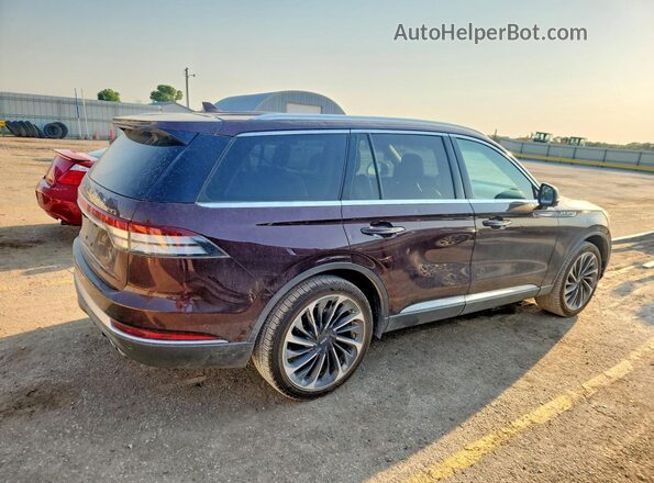 5LM5J7XC2LGL04267 2020 LINCOLN AVIATOR Коричневый Задняя правая четверть
