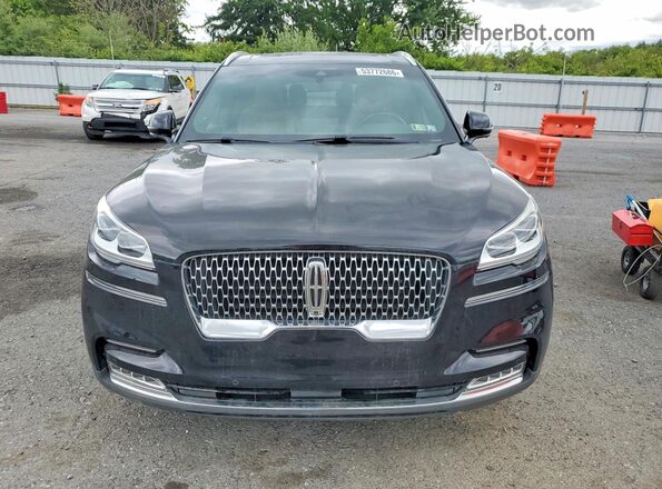 5LM5J7XC3LGL08747 2020 LINCOLN AVIATOR Черный Вид спереди