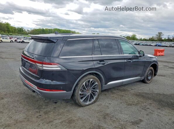 5LM5J7XC3LGL08747 2020 LINCOLN AVIATOR Черный Задняя правая четверть