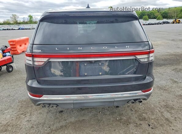 5LM5J7XC3LGL08747 2020 LINCOLN AVIATOR Черный Вид сзади