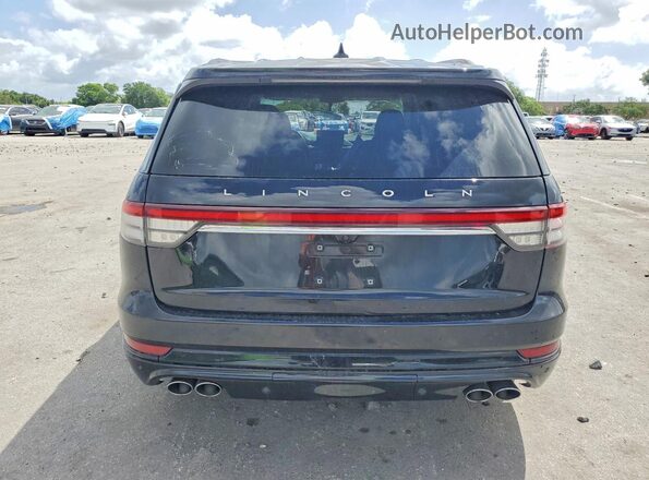 5LM5J7XC3NGL14700 2022 LINCOLN AVIATOR Black Widok z tyłu