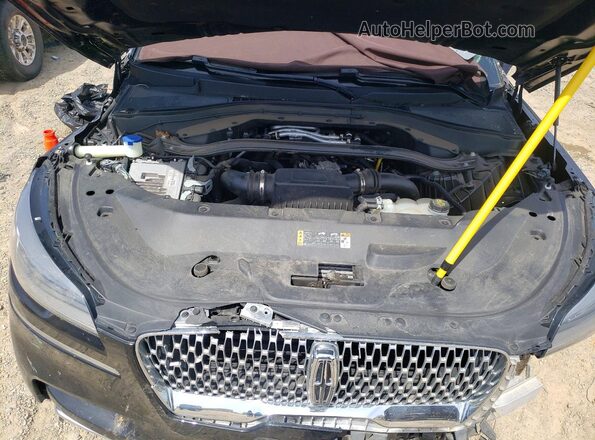 5LM5J7XC4MGL18477 2021 LINCOLN AVIATOR Black Widok komory silnika