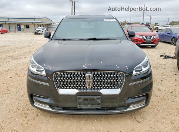 5LM5J7XC8LGL35734 2020 LINCOLN AVIATOR Черный Вид спереди