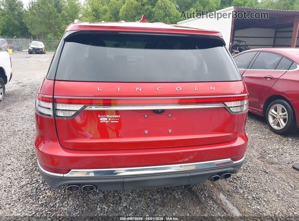 5LM5J7XC9LGL24886 2020 LINCOLN AVIATOR Красный 