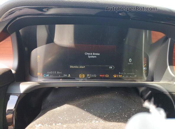 5LM5J7XC9MGL00508 2021 LINCOLN AVIATOR Gray Widok zestawu wskaźników