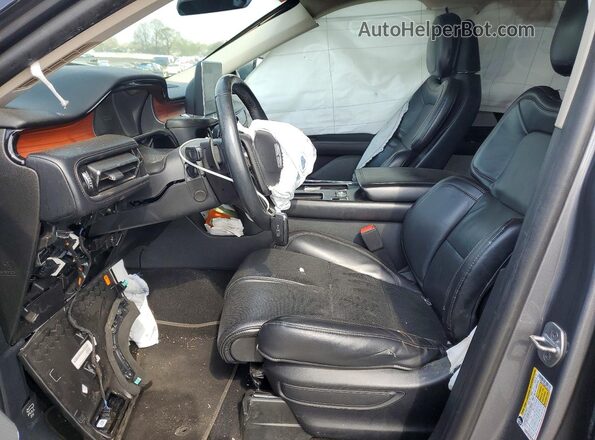 5LM5J7XC9MGL00508 2021 LINCOLN AVIATOR Gray Widok wnętrza z przodu