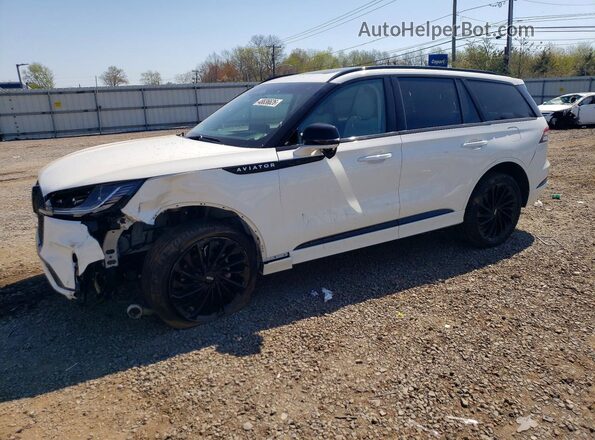 5LM5J7XC9SGL03731 2025 LINCOLN AVIATOR White Передня ліва чверть