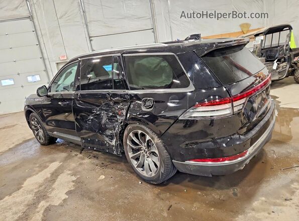 5LM5J7XC9SGL14728 2025 LINCOLN AVIATOR Черный Задняя левая четверть