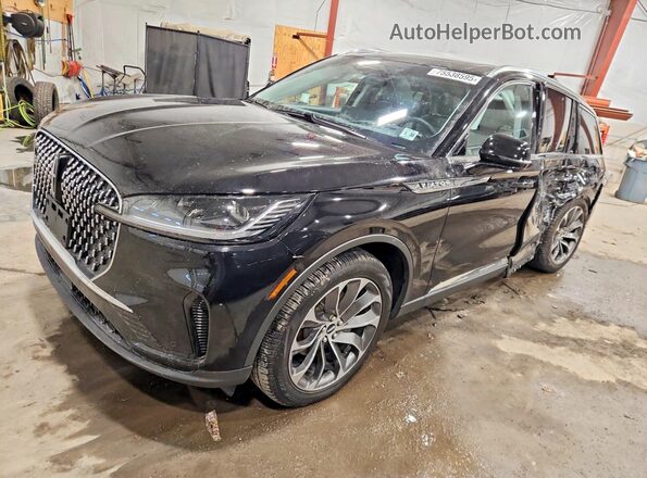 5LM5J7XC9SGL14728 2025 LINCOLN AVIATOR Черный Передняя левая четверть