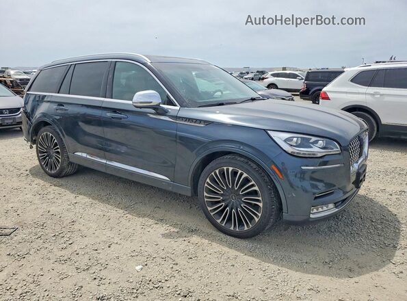 5LM5J9XC3LGL29285 2020 LINCOLN AVIATOR Синий Передняя правая четверть