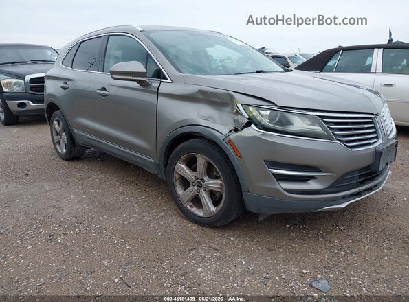 5LMCJ1C90HUL23696 2017 LINCOLN MKC Champagne Передняя правая четверть