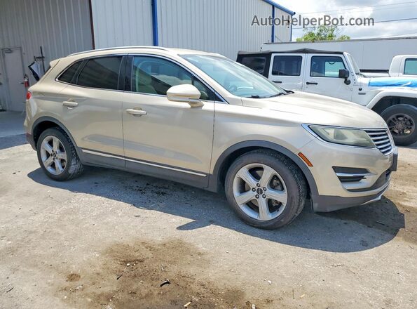 5LMCJ1C91HUL09595 2017 LINCOLN MKC Beige Delantero derecho