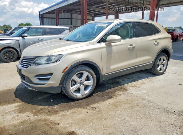 5LMCJ1C91HUL09595 2017 LINCOLN MKC Beige Vista tres cuartos delantera izquierda
