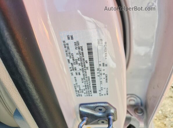 5LMCJ1C91KUL03433 2019 LINCOLN MKC Белый Вид наклейки с VIN-кодом
