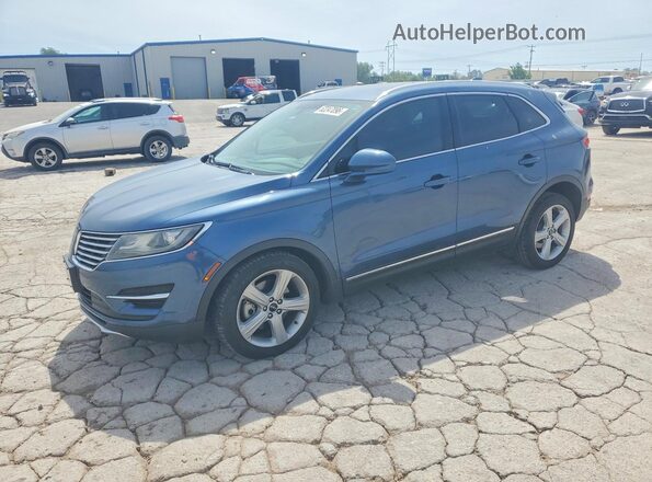 5LMCJ1C96JUL29511 2018 LINCOLN MKC Синий Передняя левая четверть