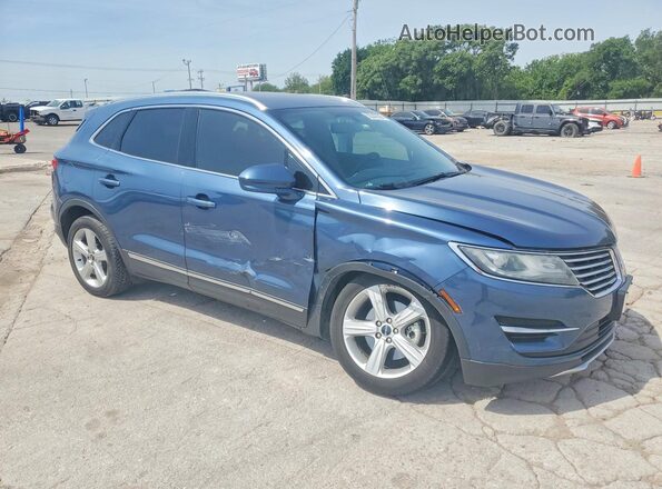 5LMCJ1C96JUL29511 2018 LINCOLN MKC Синий Передняя правая четверть