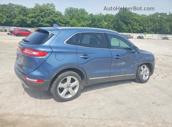 5LMCJ1C96JUL29511 2018 LINCOLN MKC Синий Задняя правая четверть