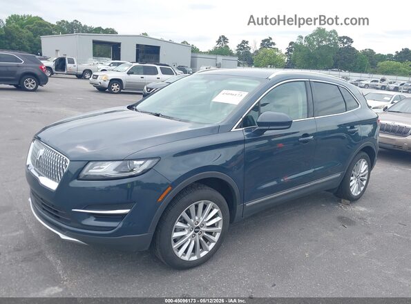 5LMCJ1C97KUL33830 2019 LINCOLN MKC Бирюзовый Передняя левая четверть