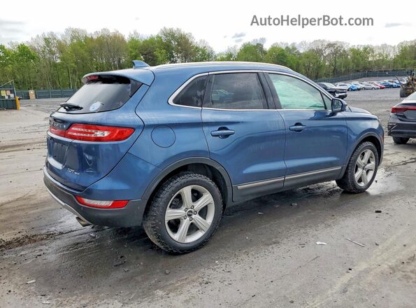 5LMCJ1D91JUL11836 2018 LINCOLN MKC Синий Задняя правая четверть