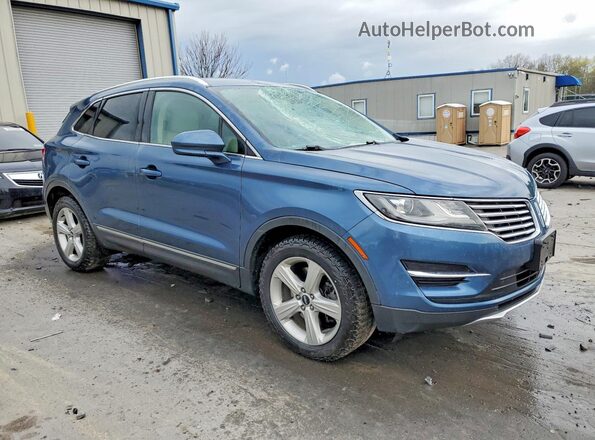 5LMCJ1D91JUL11836 2018 LINCOLN MKC Синий Передняя правая четверть