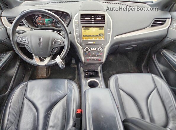 5LMCJ1D93GUJ15180 2016 LINCOLN MKC Желто-коричневый Вид панели приборов
