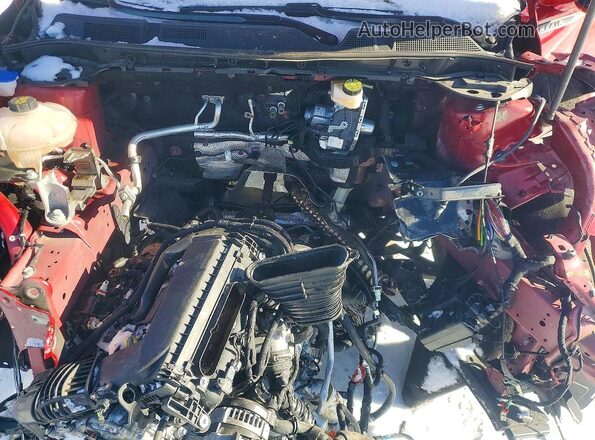 5LMCJ1DA9RUL08656 2024 LINCOLN TOWNHOUSE CORSAIR Red Vista del compartimento del motor