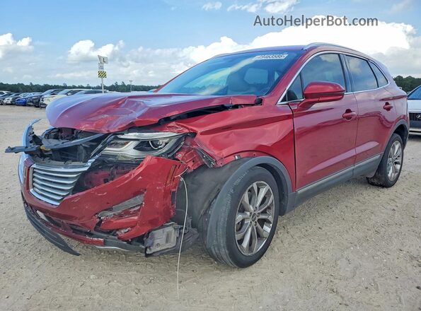 5LMCJ2C90HUL52539 2017 LINCOLN MKC Бордовый Передняя левая четверть