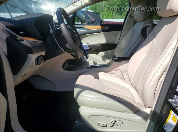 5LMCJ2C90KUL48658 2019 LINCOLN MKC Черный Вид салона спереди