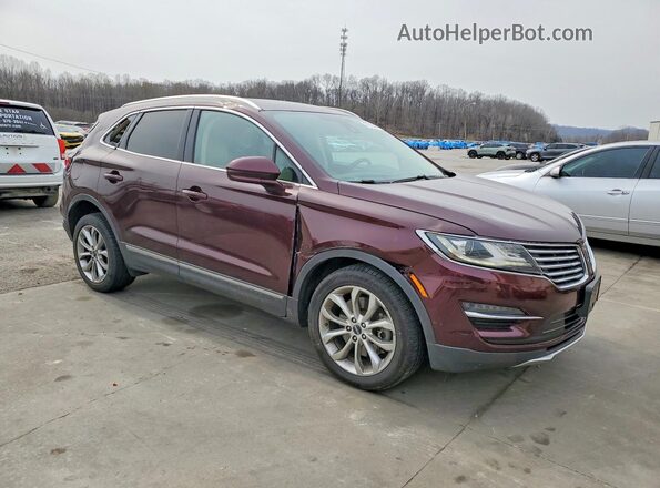 5LMCJ2C91GUJ11121 2016 LINCOLN MKC Maroon Առջևի աջ