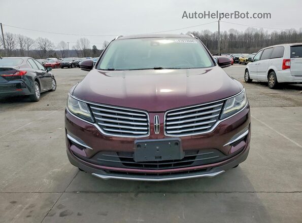 5LMCJ2C91GUJ11121 2016 LINCOLN MKC Maroon Դիմացի տեսք