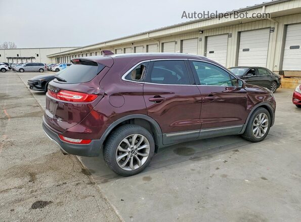 5LMCJ2C91GUJ11121 2016 LINCOLN MKC Maroon Հետևի աջ