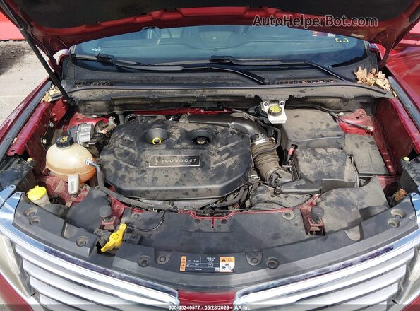 5LMCJ2C91HUL09523 2017 LINCOLN MKC Red Widok z tyłu