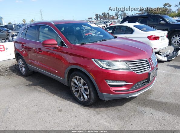5LMCJ2C91HUL09523 2017 LINCOLN MKC Red Przód prawy
