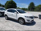 2017 Lincoln Mkc Select White vin: 5LMCJ2C98HUL21541