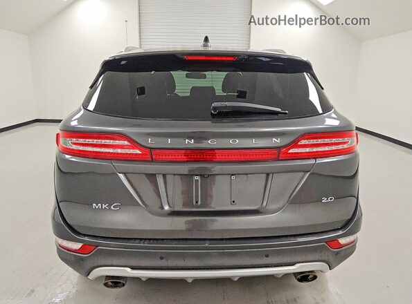 5LMCJ2C98KUL08750 2019 LINCOLN MKC Gray Widok z tyłu